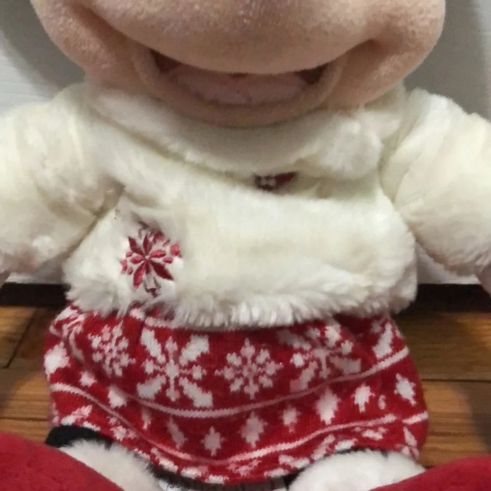Disney 16” winter snowflake‎ Minnie Mouse plush
